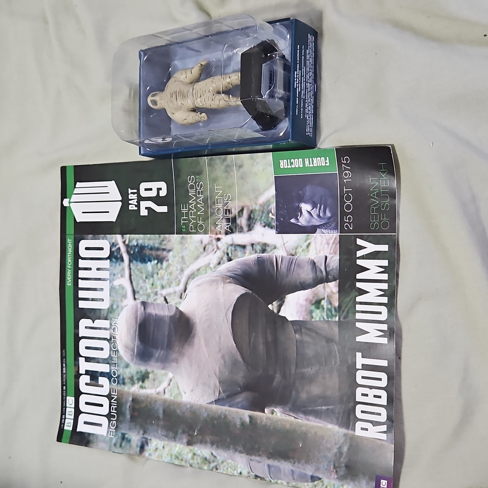 Doctor Who Figurine of Robot Mummy
